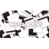 White matchbooks (Box of 50)