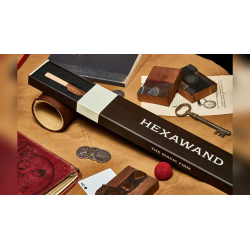Hexawand Walnut (Brown) Wood by The Magic Firm - Trick