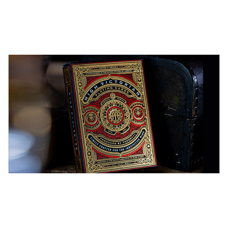High Victorian (Red) Playing Cards by theory11