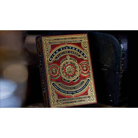 High Victorian (Red) Playing Cards by theory11