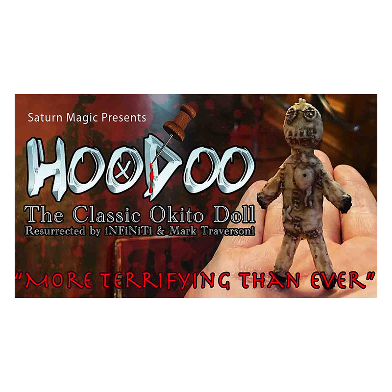 HOODOO - Haunted Voodoo Doll (Gimmicks and Online Instructions) by iNFiNiTi and Mark Traversoni - Trick