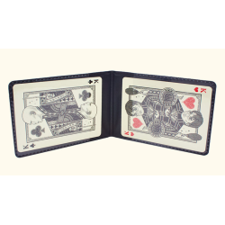 Horizontal Holder Deluxe (2 transparent pockets)