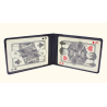Horizontal Holder Deluxe (2 transparent pockets) - Dozen