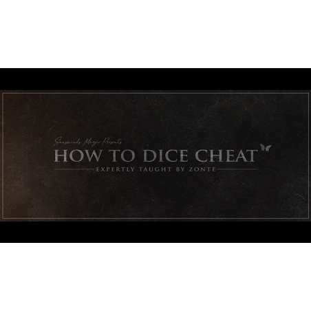 How to Cheat at Dice Black Leather (Props and Online Instructions) by Zonte and SansMinds - Trick