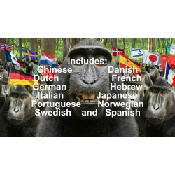 100th Monkey Multi-Language by Chris Philpott