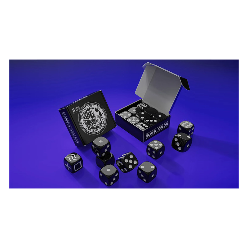 Forcing Dice Set by IARVEL Magic (Black)