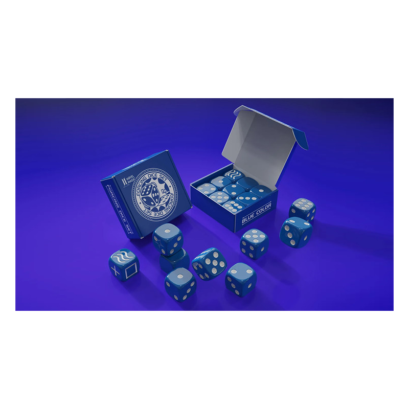 Forcing Dice Set by IARVEL Magic (Blue)