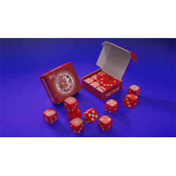 Forcing Dice Set by IARVEL Magic (Red)