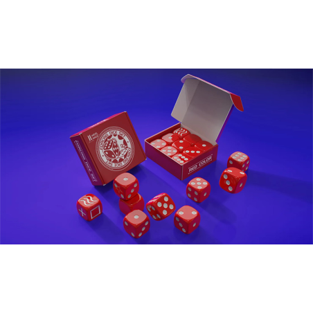 Forcing Dice Set by IARVEL Magic (Red)