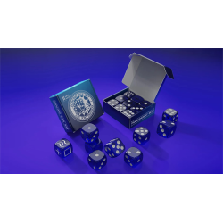 Forcing Dice Set by IARVEL Magic (Transparent Blue)