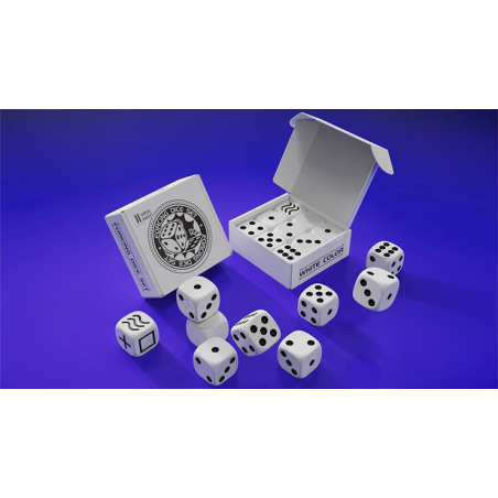 Forcing Dice Set by IARVEL Magic (White)