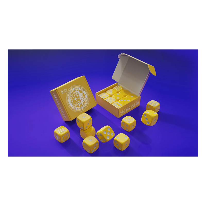 Forcing Dice Set by IARVEL Magic (Yellow)