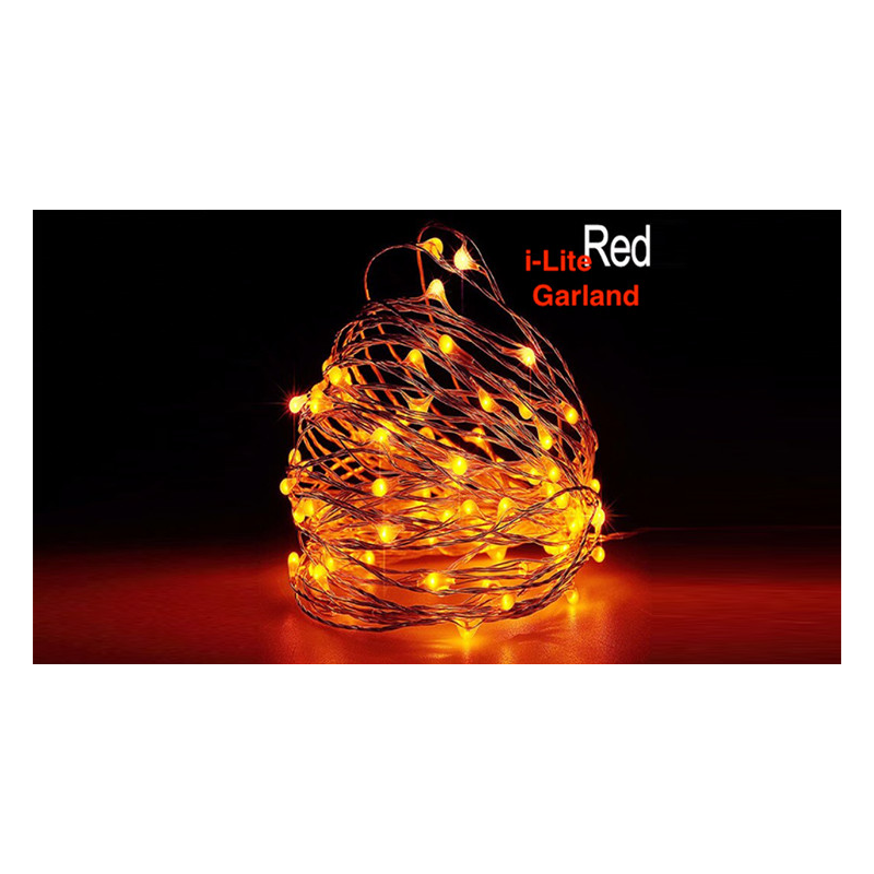 i-Lite Garland RED by Victor Voitko (Gimmick and Online Instructions) - Trick