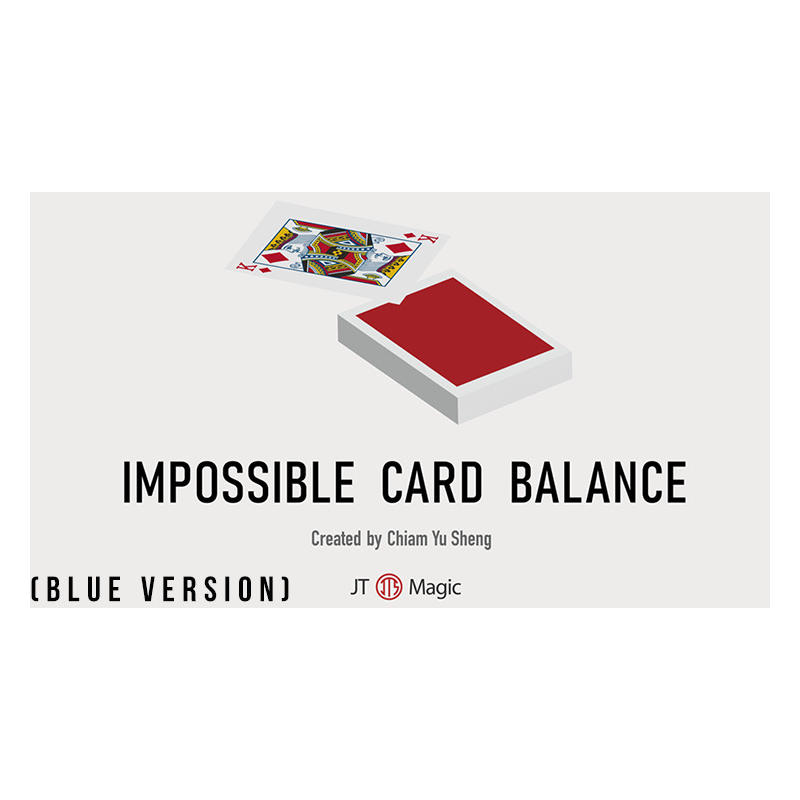Impossible Card Balance (Blue) by Chiam Yu Sheng and JT