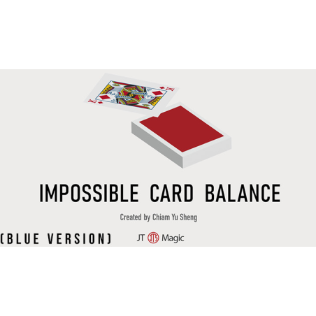 Impossible Card Balance (Blue) by Chiam Yu Sheng and JT