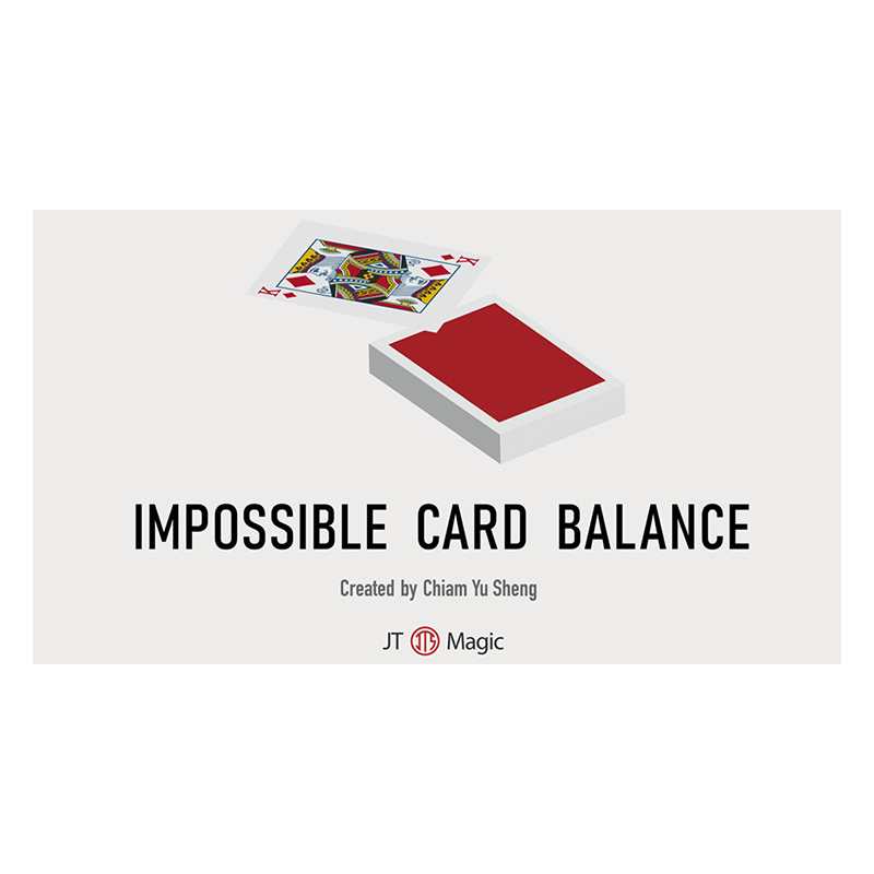 Impossible Card Balance (Red) by Chiam Yu Sheng and JT