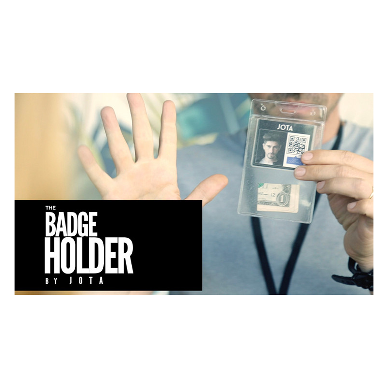 BADGE HOLDER (Gimmick and Online Instructions) by JOTA - Trick