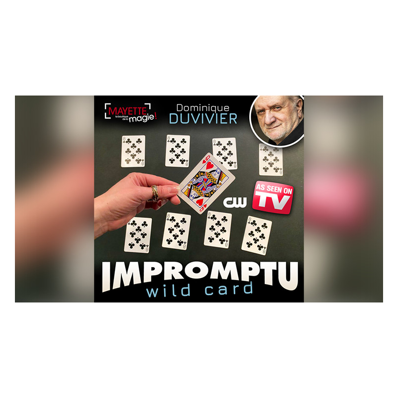 Impromptu Wild Card (Gimmicks and Online Instructions) by Dominique Duvivier - Trick