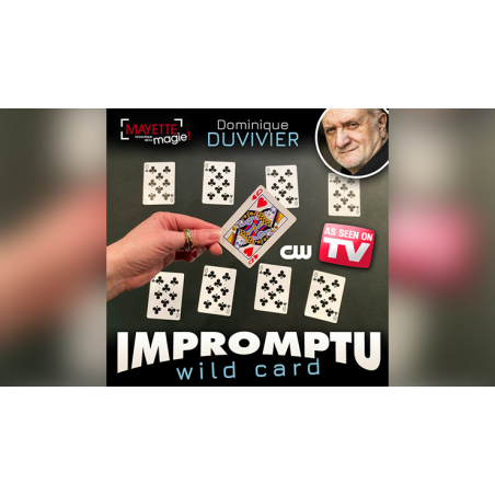 Impromptu Wild Card (Gimmicks and Online Instructions) by Dominique Duvivier - Trick