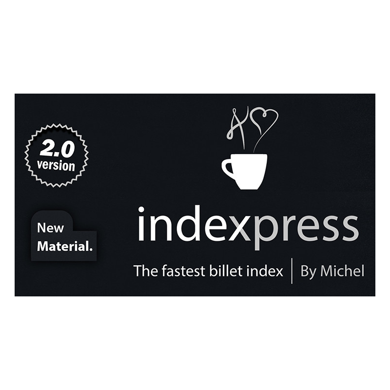 Indexpress 2.0 (Gimmick and Online Instructions) by Vernet Magic - Trick