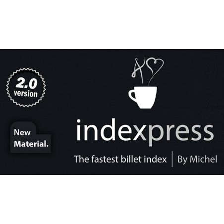 Indexpress 2.0 (Gimmick and Online Instructions) by Vernet Magic - Trick