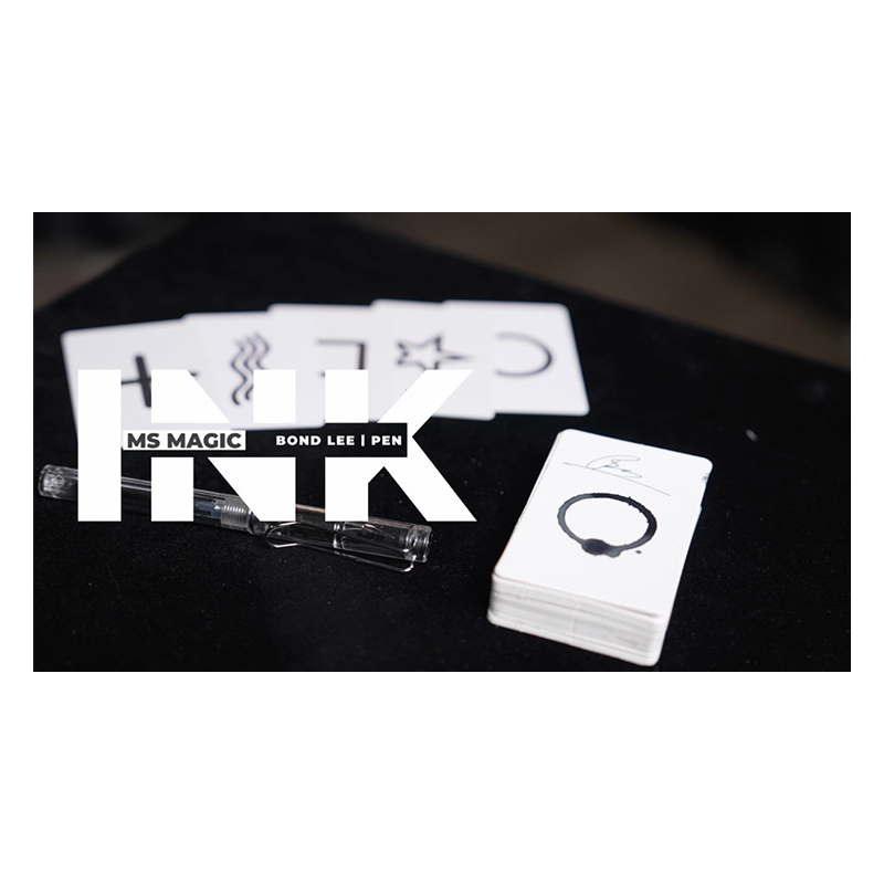 Ink (Gimmicks and Online Instructions) by Bond, Pen and MS Magic - Trick