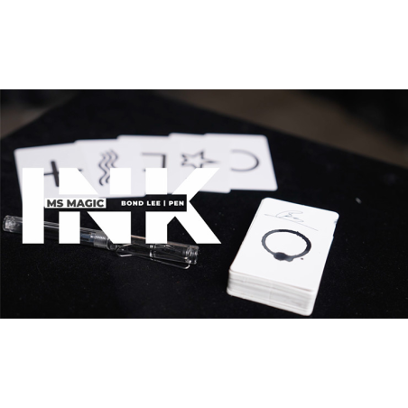 Ink (Gimmicks and Online Instructions) by Bond, Pen and MS Magic - Trick