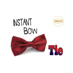 Instant Bow Tie (Red) by Sorcier Magic - Trick