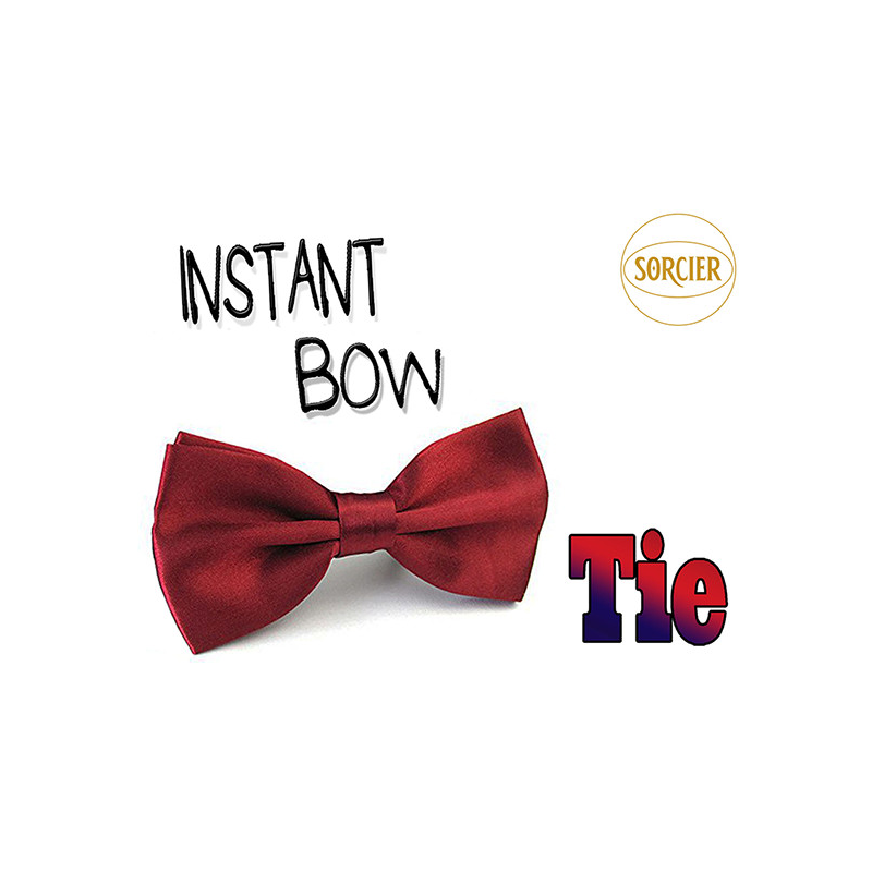 Instant Bow Tie (Red) by Sorcier Magic - Trick