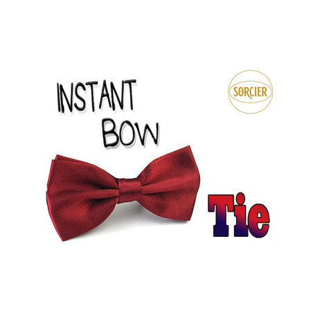 Instant Bow Tie (Red) by Sorcier Magic - Trick