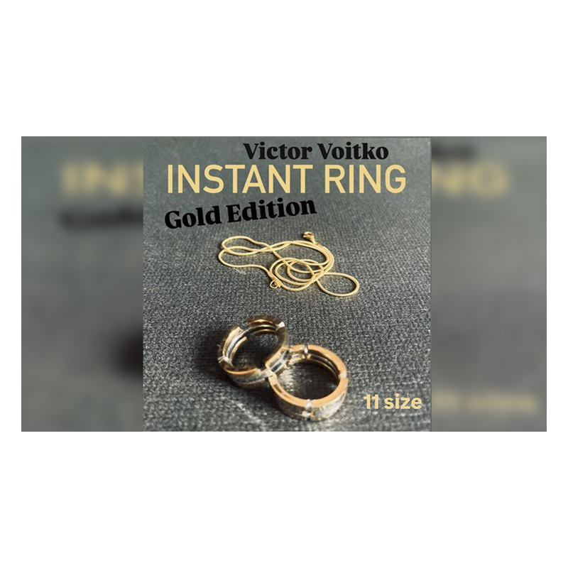 Instant Ring (silver/gold, Size 11) by Viktor Voitko