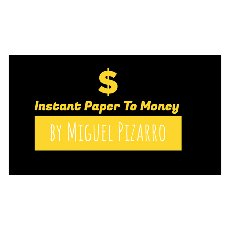 Instant Paper to Money (Canada) by Miguel Pizarro