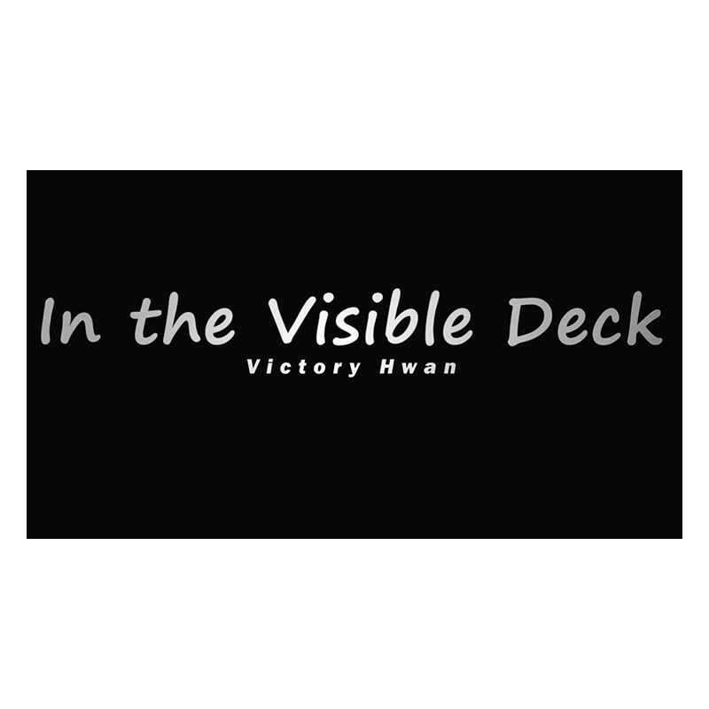 In the Visible Deck RED (Gimmicks and Online Instruction by Victory Hwan- Trick
