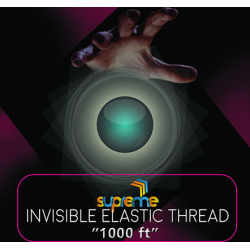 Invisible Elastic (1000 ft Spool) by Supreme Magic World - Trick