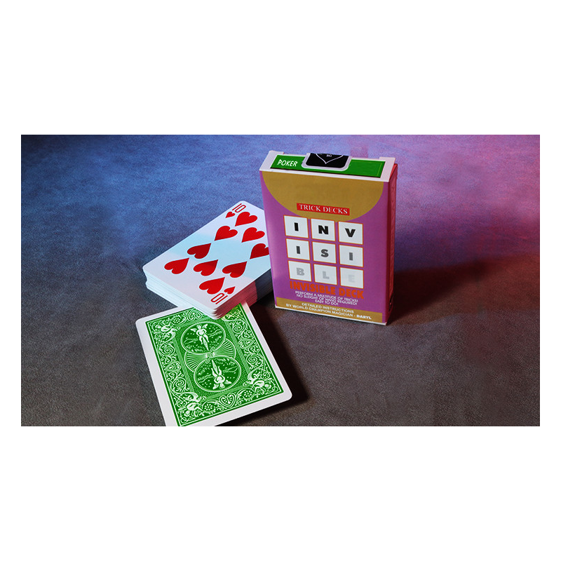 Invisible Deck Bicycle (Green)
