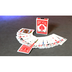 Invisible Deck Bicycle (Red)
