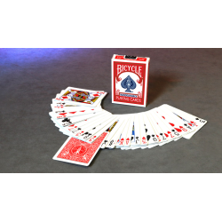 Invisible Deck Bicycle Mandolin (Red)