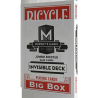Jumbo Invisible Deck Bicycle (Red)