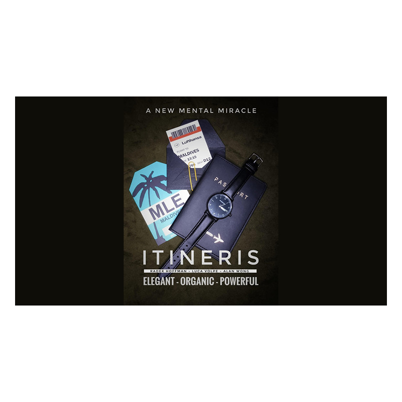 ITINERIS (Gimmicks and Online Instructions) by Radek Hoffmann, Luca Volpe and Alan Wong - Trick