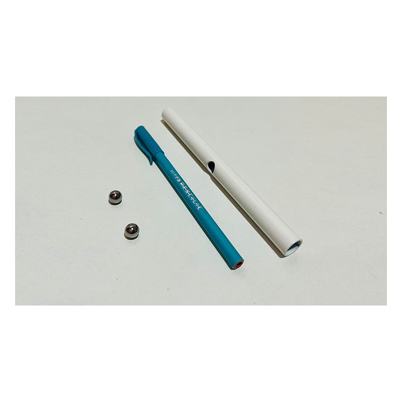 Steel Ball Through Pen by The Essel Magic