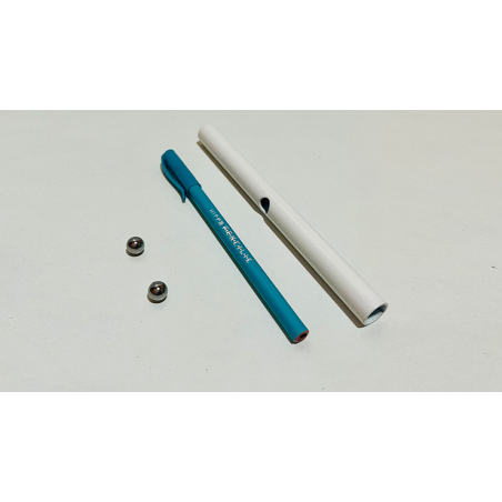 Steel Ball Through Pen by The Essel Magic