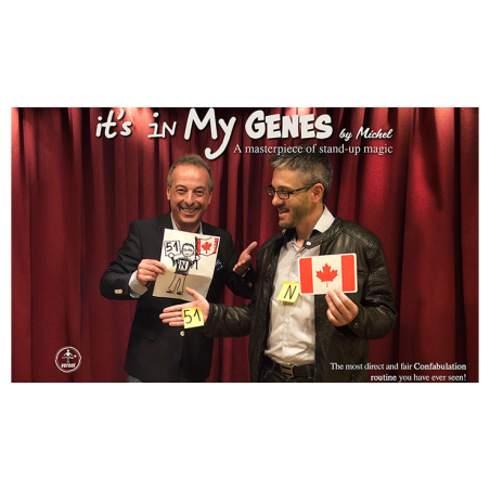 It's in My Genes (Gimmicks and Online Instructions) by Michel - Trick