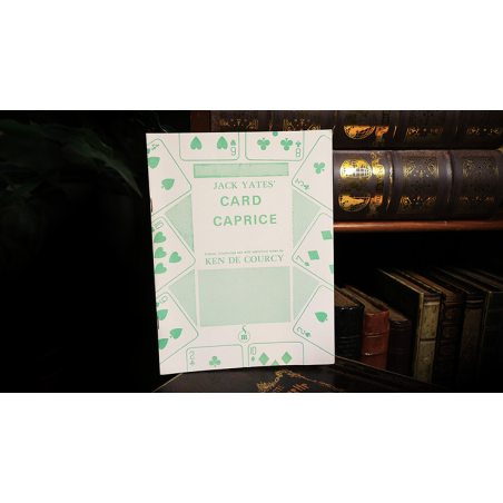 Jack Yates' Card Caprice by Ken de Courcy - Book