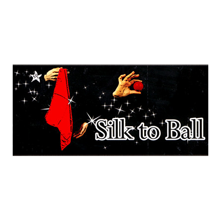Silk to Ball Red (Automatic) by JL Magic - Trick