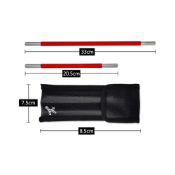 Magic Wand (Red) by JL Magic - Trick