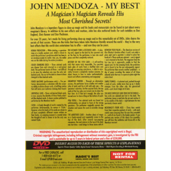 My Best - Volume 3 by John Mendoza - DVD