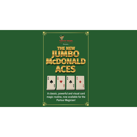 Jumbo McDonald Aces by Twister Magic (Red)