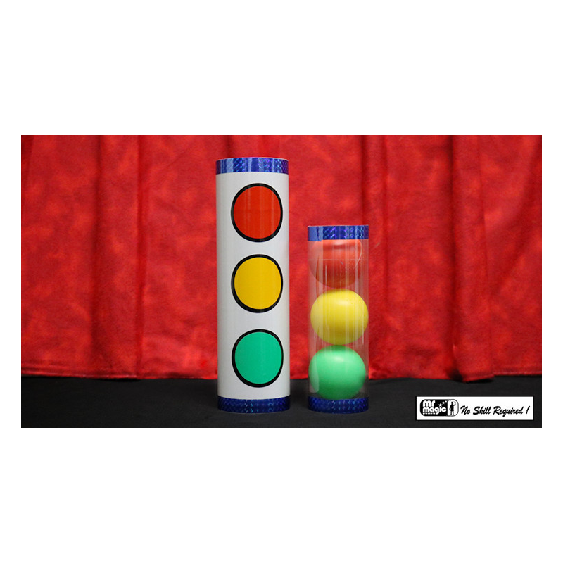 Joker Ball and Tube (Small) by Mr. Magic - Trick