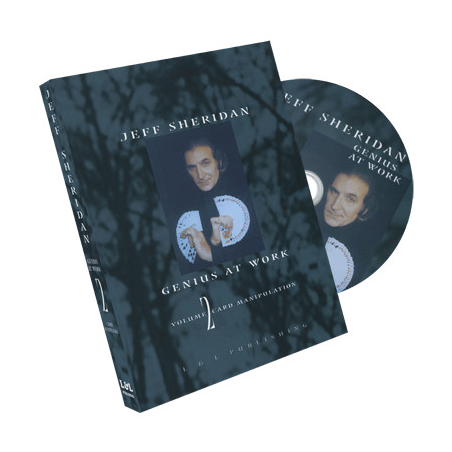 Jeff Sheridan Genius at Work Vol 2 Card Manipulation - DVD