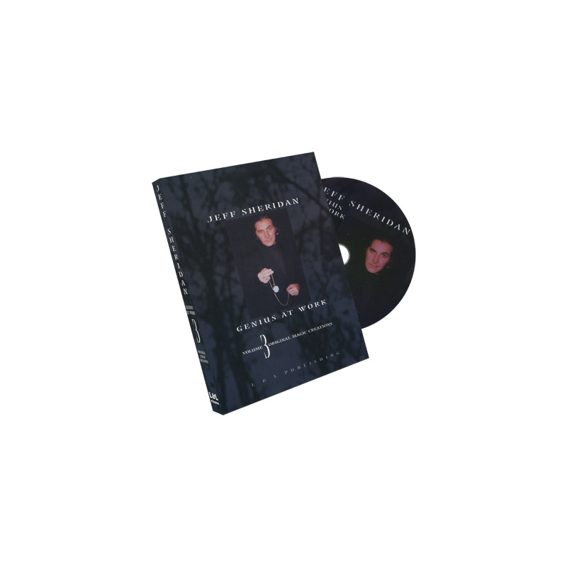 Jeff Sheridan Genius at Work Vol 3 Original Magic - DVD